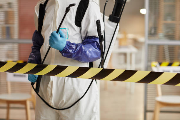 Professional Biohazard technician working in Bath, NC